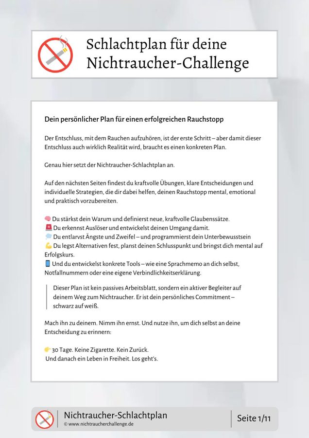 Titelseite des Schlachtplans